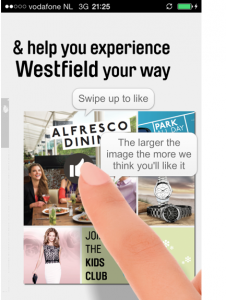 Westfield app