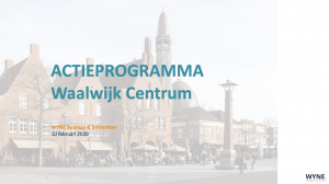 Actieprogramma revitalisatie Waalwijk Centrum